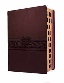 9781629980546-1629980544-MEV Bible Personal Size Large Print Cherry Brown Indexed: Modern English Version