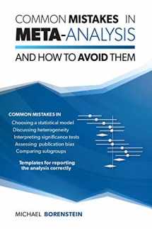 9781733436700-1733436707-Common Mistakes in Meta-Analysis and How to Avoid Them