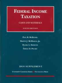 9781599418070-159941807X-The Federal Income Taxation, Cases and Materials, 6th, 2010 Supplement