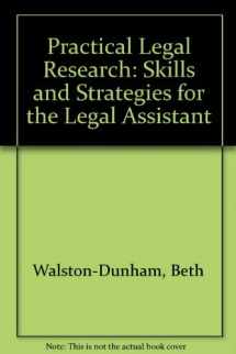 9780314049520-0314049525-Practical Legal Research : Skills and Strategies