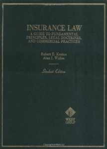 9780314391872-0314391878-Insurance Law (Hornbooks)