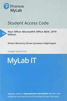 9780135440346-0135440343-Your Office: Microsoft Office 365, Excel 2019 Comprehensive -- MyLab IT with Pearson eText Access Code
