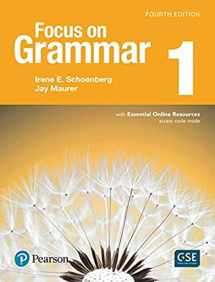 9780134583273-0134583272-Focus on Grammar 1 with Essential Online Resources (4th Edition)