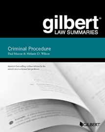 9781634590440-1634590449-Gilbert Law Summary on Criminal Procedure (Gilbert Law Summaries)