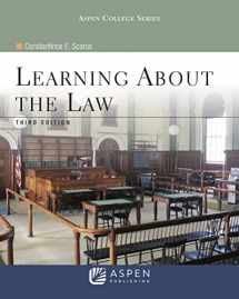 9780735568389-0735568383-Learning About the Law (Aspen Paralegal)
