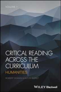 9781119154877-1119154871-Critical Reading Across the Curriculum, Volume 1: Humanities