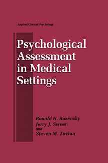 9780306484537-0306484536-Psychological Assessment in Medical Settings (NATO Science Series B:)