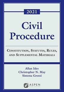 9781543844733-1543844731-Civil Procedure: Constitution, Statutes, Rules, and Supplemental Materials (Supplements)