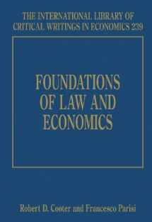 9781848445260-1848445261-Foundations of Law and Economics (The International Library of Critical Writings in Economics series, 239)