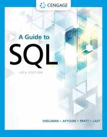 9780357361689-0357361687-A Guide to SQL (MindTap Course List)