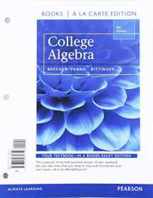 9780135614594-0135614597-College Algebra, Loose-Leaf Edition Plus MyLab Revision with Corequisite Support -- 24-Month Access Card Package