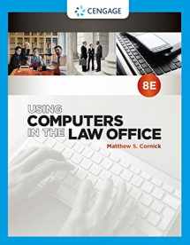 9781337624985-1337624985-Using Computers in the Law Office