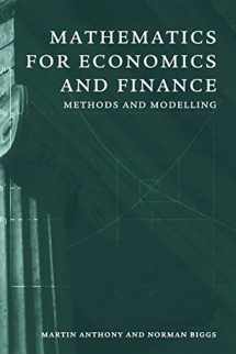 9780521559133-0521559138-Mathematics for Economics and Finance: Methods and Modelling