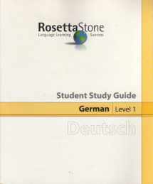 9781580220163-1580220169-The Rosetta Stone, Student Study Guide: German Level 1 - Deutsch