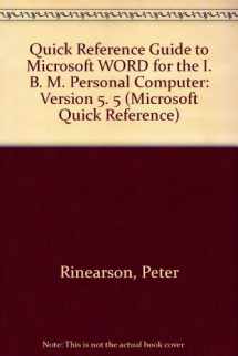 9781556153525-155615352X-Microsoft Word 5.5: PC Version