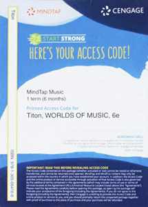 9781305664166-1305664167-MindTap Music, 1 term (6 months) Printed Access Card for Titon's Worlds of Music: An Introduction to the Music of the World's Peoples, 6th
