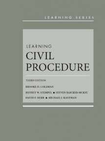 9781683288626-1683288629-Learning Civil Procedure (Learning Series)