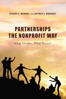 9780253032614-025303261X-Partnerships the Nonprofit Way: What Matters, What Doesn't (Philanthropic and Nonprofit Studies)
