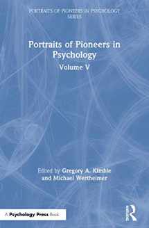 9780805844146-0805844147-Portraits of Pioneers in Psychology: Volume V (Portraits of Pioneers in Psychology Series)