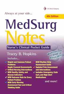 9780803657625-0803657625-MedSurg Notes: Nurse's Clinical Pocket Guide