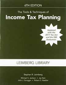 9781945424984-1945424982-Tools & Techniques of Income Tax Planning 6th edition