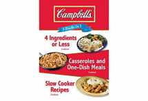 9781412725835-1412725836-Campbell's 3 Books in 1: 4 Ingredients or Less Cookbook, Casseroles and One-Dish Meals Cookbook, Slow Cooker Recipes Cookbook