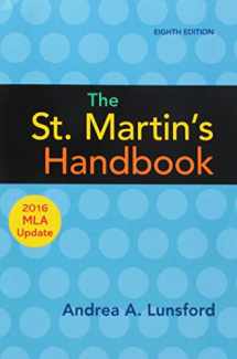 9781319120269-1319120261-The St. Martin's Handbook with 2016 MLA update