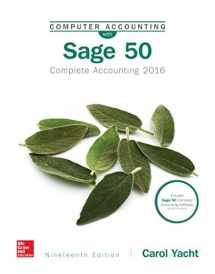 9781259853685-1259853683-COMPUTER ACCOUNTING WITH SAGE 50 2016