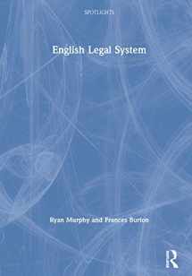 9781138783706-1138783706-English Legal System (Spotlights)