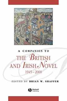 9781405113755-1405113758-A Companion to the British and Irish Novel, 1945 - 2000