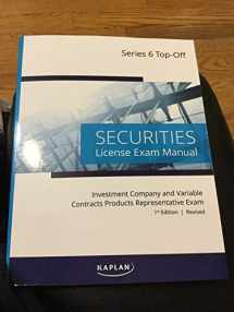 9781475487824-1475487827-Kaplan Series 6 License Exam Manual, 1st Edition (Revised, Paperback): Comprehensive Securities Licensing Exam Manual – Updated Securities Representative Book