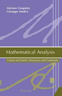 9780817643744-0817643745-Mathematical Analysis: Linear and Metric Structures and Continuity