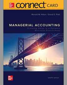 9781260417029-1260417026-Connect Access Card for Managerial Accounting: Creating Value in a Dynamic Business Environment