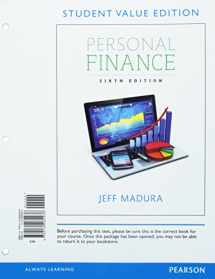 9780134082936-0134082931-Personal Finance, Student Value Edition (Pearson Series in Finance)