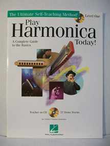 9781617742477-1617742473-Play Harmonica Today! Beginner's Pack: Level 1 Book/Online Audio/DVD Pack (Beginner's Packs)