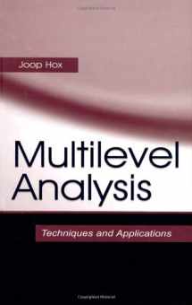 9780805832181-0805832181-Multilevel Analysis: Techniques and Applications (Quantitative Methodology Series)