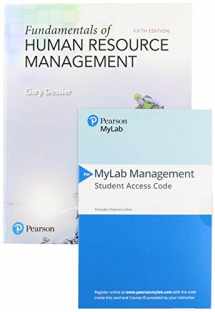 9780136169697-0136169694-Fundamentals of Human Resource Management + 2019 MyLab Management with Pearson eText -- Access Card Package