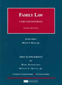 9781599415741-1599415747-Family Law, Cases and Materials, 5th, 2008 Supplement