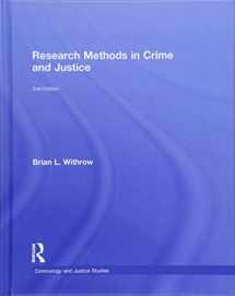9781138124226-1138124222-Research Methods in Crime and Justice (Criminology and Justice Studies)