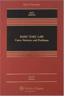 9780735563155-0735563152-Basic Tort Law: Cases, Statutes, and Problems, 2nd Edition (Casebook)