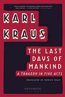 9789492027030-9492027038-The Last Days of Mankind: A Tragedy in Five Acts