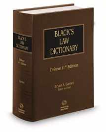 9781539229766-1539229769-Black’s Law Dictionary, Deluxe 11th Edition