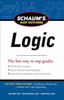 9780071777537-0071777539-Schaum's Easy Outline of Logic, Revised Edition (Schaum's Easy Outlines)