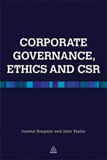 9780749463854-0749463856-Corporate Governance Ethics and CSR