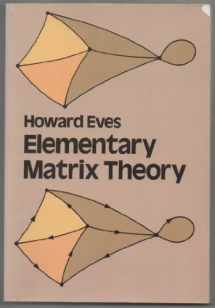 9780486639468-0486639460-Elementary Matrix Theory (Dover Books on Mathematics)