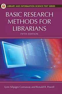 9781591588634-1591588634-Basic Research Methods for Librarians (Library and Information Science Text)