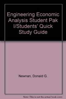 9780910554954-0910554951-Engineering Economic Analysis Student Pak I/Students' Quick Study Guide