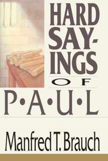 9780830812820-0830812822-Hard Sayings of Paul (The Hard Sayings Series)