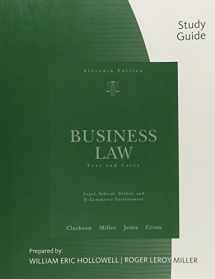 9780324655254-0324655258-Study Guide for Clarkson/Jentz/Cross/Miller’s Business Law: Text and Cases, 11th
