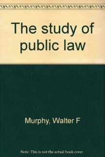 9780394316338-0394316339-The study of public law